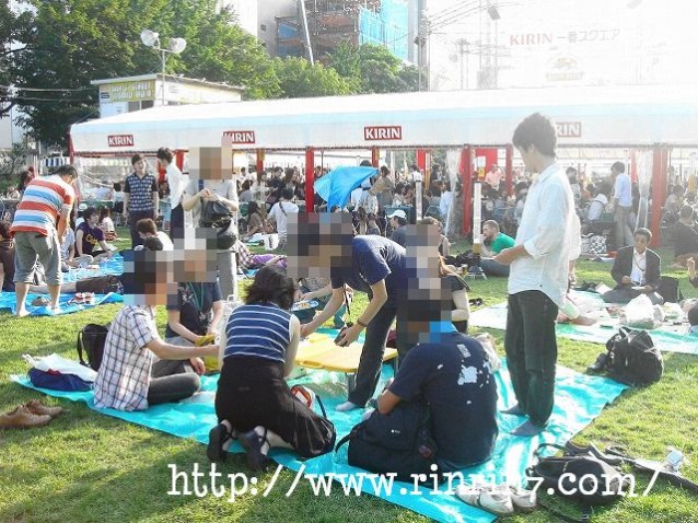 大通公園西7丁目　キリンビール編　2009ビアガーデン