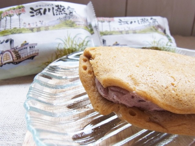 新潟銘菓の蒸しどら焼き「河川蒸気」