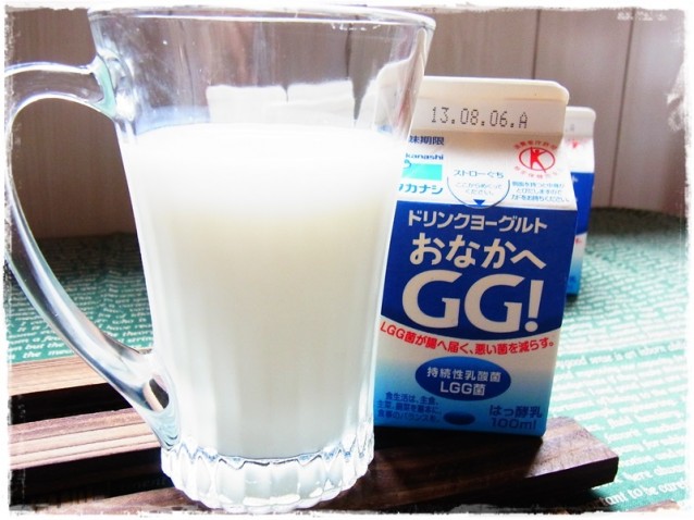 タカナシドリンクヨーグルト「おなかへGG！」